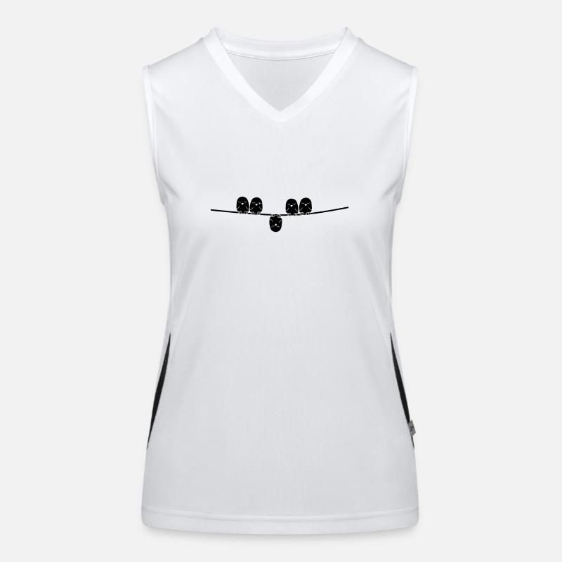 be different Funktionelles Kontrast-Tank Top für Frauen