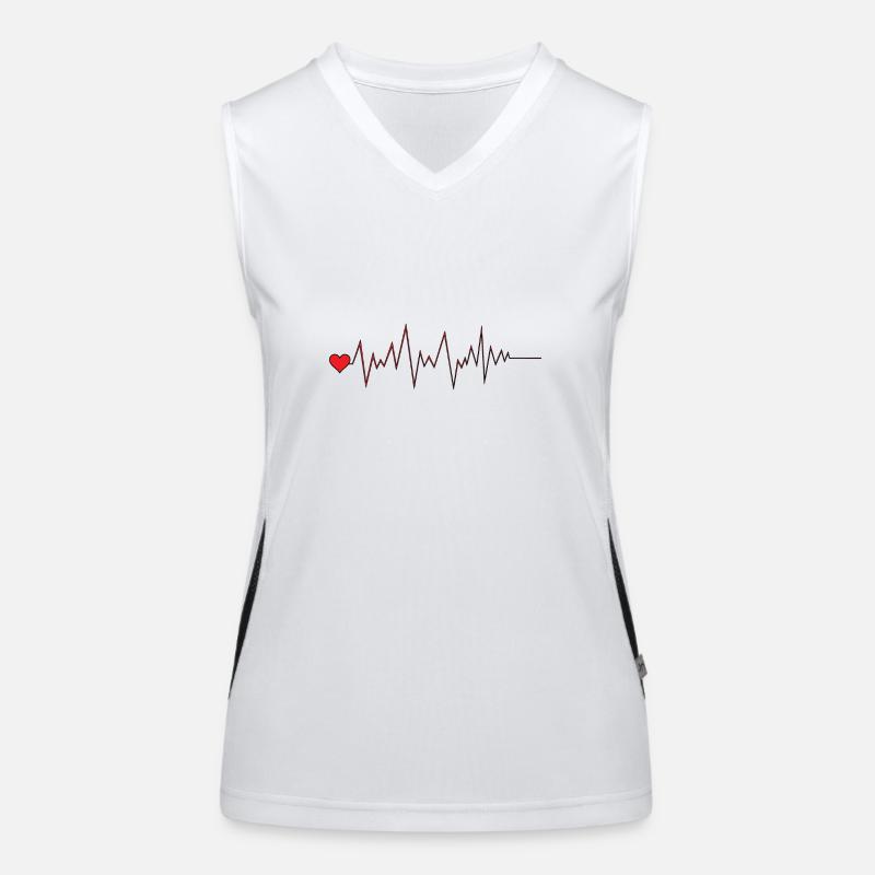 Coeurs De Débardeur respirant contrasté Femme