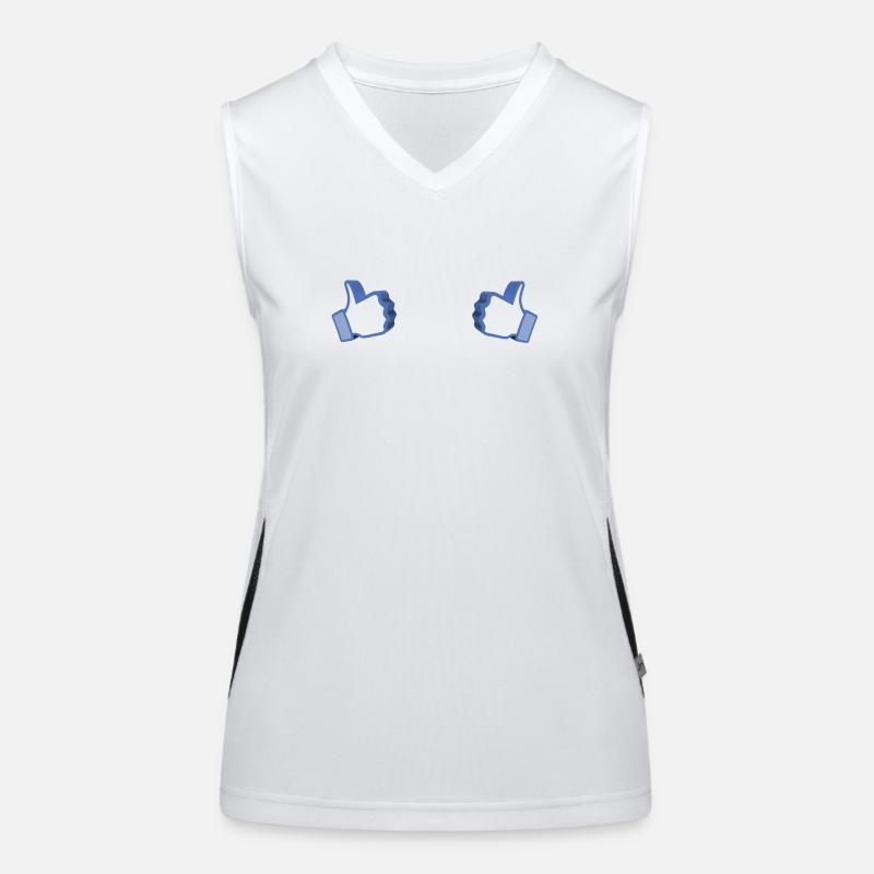 Ich bin die ... Funktionelles Kontrast-Tank Top für Frauen