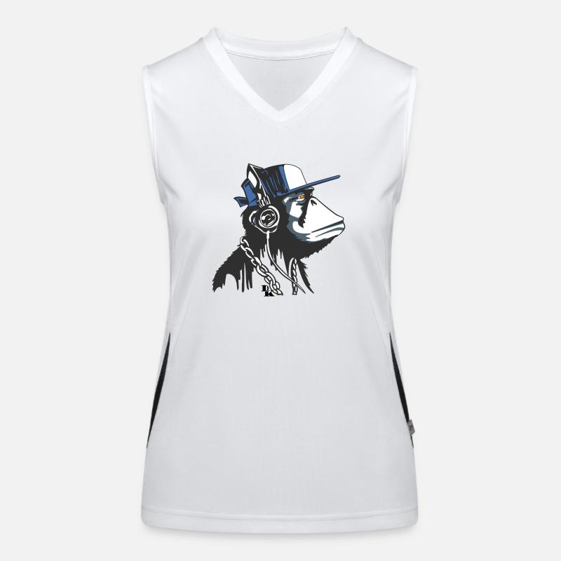 Graffiti ist Kunst von dk Funktionelles Kontrast-Tank Top für Frauen