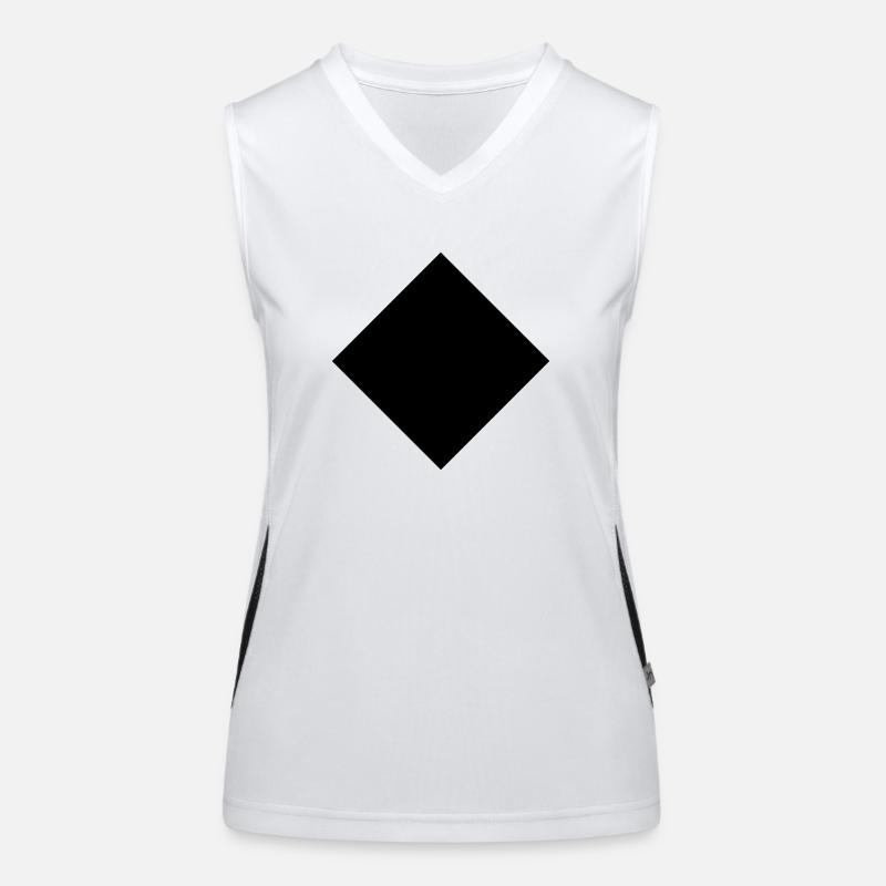 Square Women's Functional Contrast Tank Top