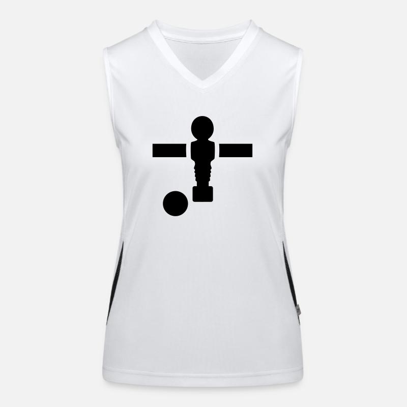 Foosball Women's Functional Contrast Tank Top