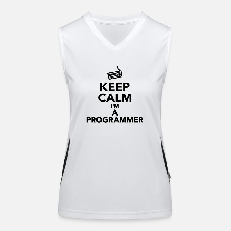 Programmierer Funktionelles Kontrast-Tank Top für Frauen