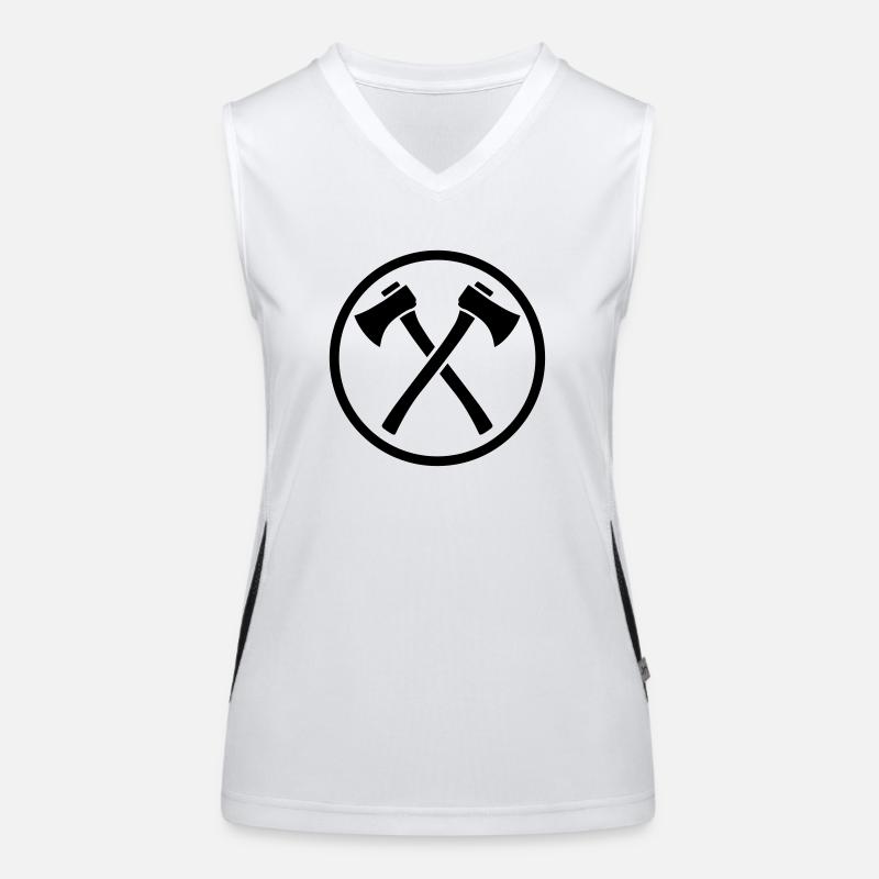 Axt Funktionelles Kontrast-Tank Top für Frauen