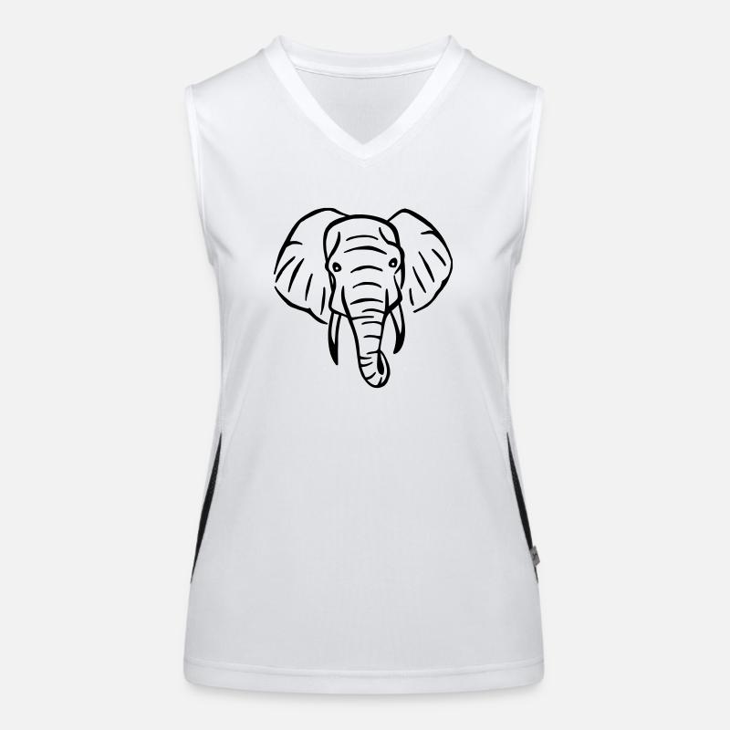 Elefant Débardeur respirant contrasté Femme