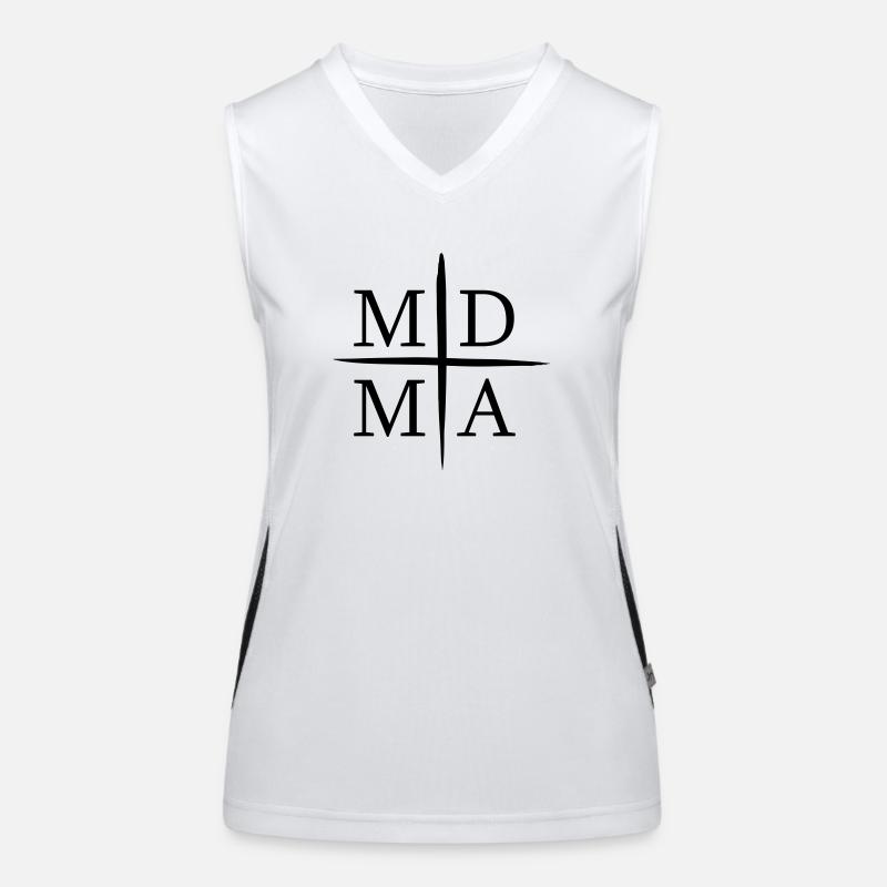 MDMA Women's Functional Contrast Tank Top