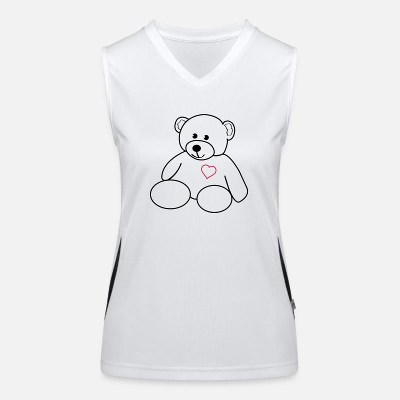 teddy_love Débardeur respirant contrasté Femme