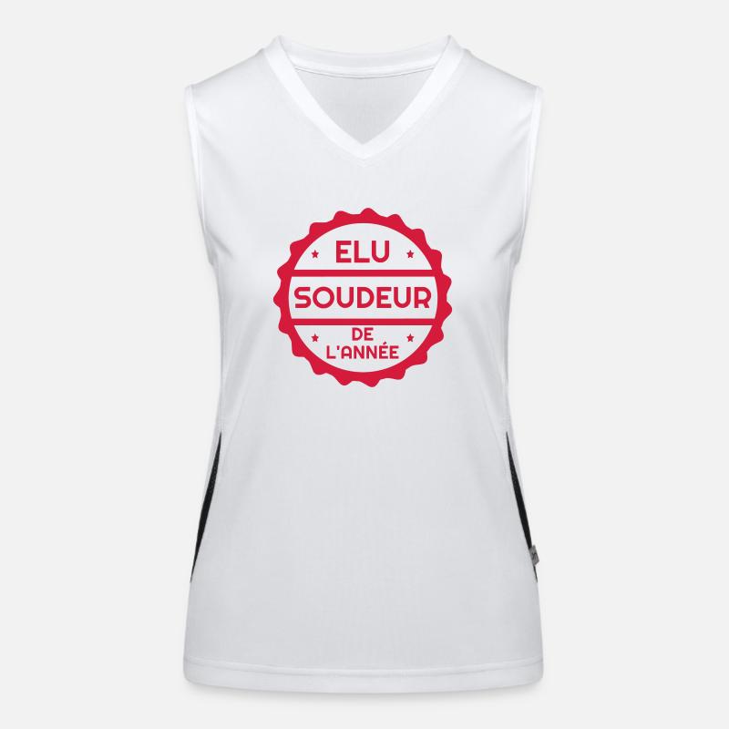Welding Welder Schweißer Soudage Soudeur Women's Functional Contrast Tank Top