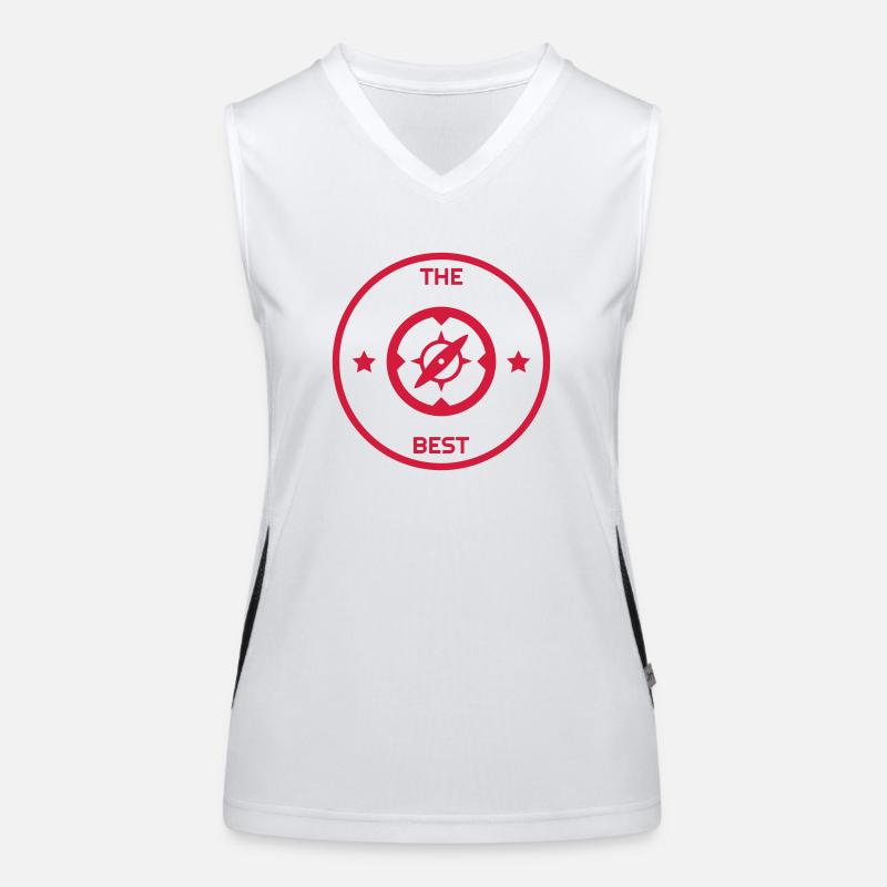 Geocaching / Geocacher / Compass / GPS Women's Functional Contrast Tank Top