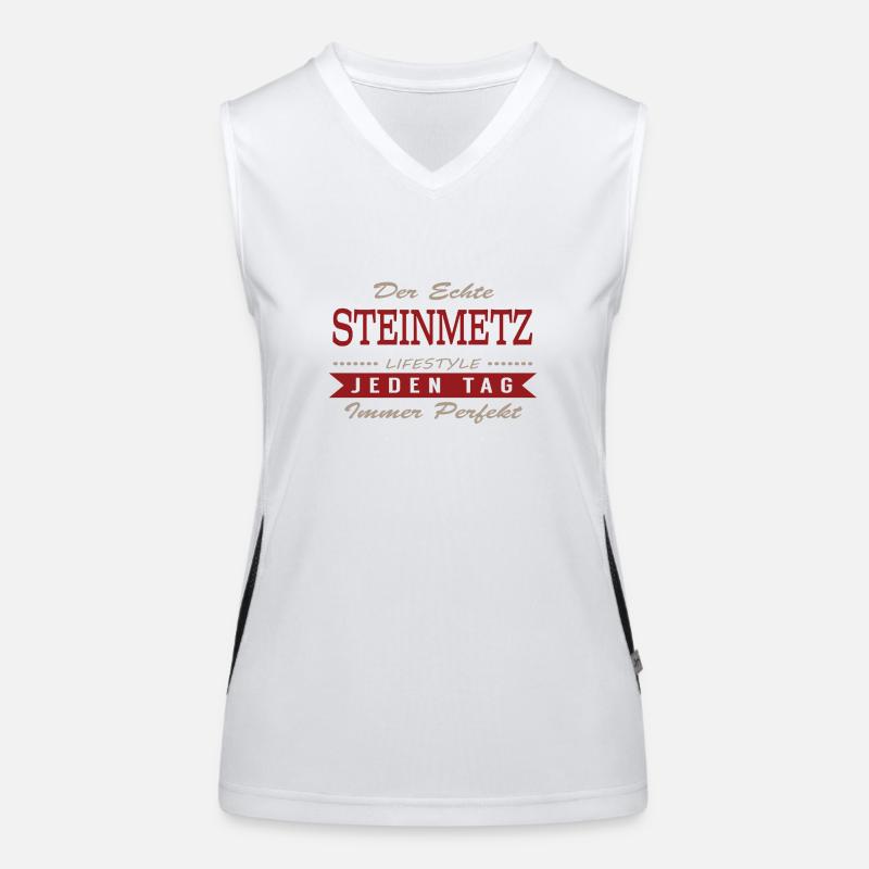 Der echte Steinmetz Funktionelles Kontrast-Tank Top für Frauen