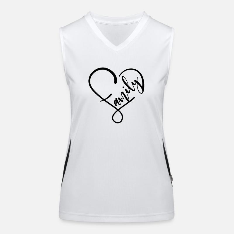 Familie Funktionelles Kontrast-Tank Top für Frauen