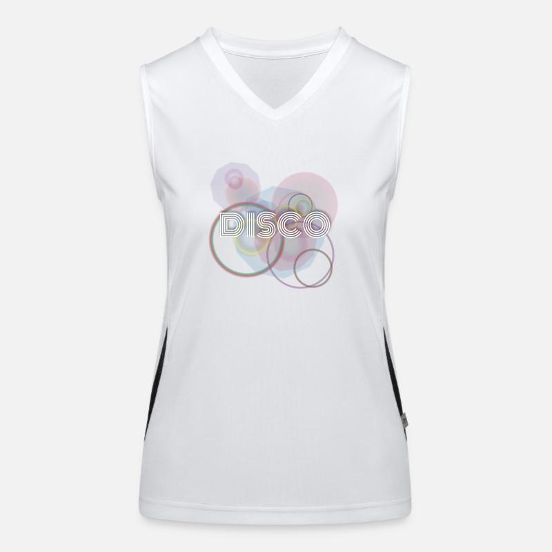 Disk Women's Functional Contrast Tank Top