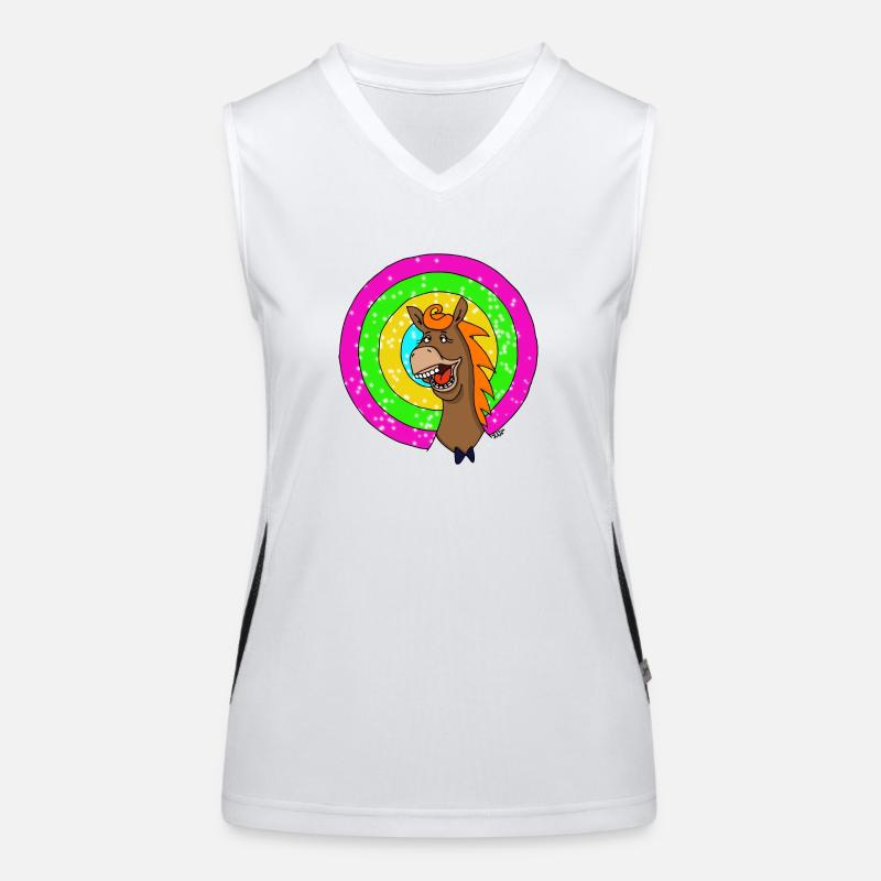 Weird Ida Funktionelles Kontrast-Tank Top für Frauen