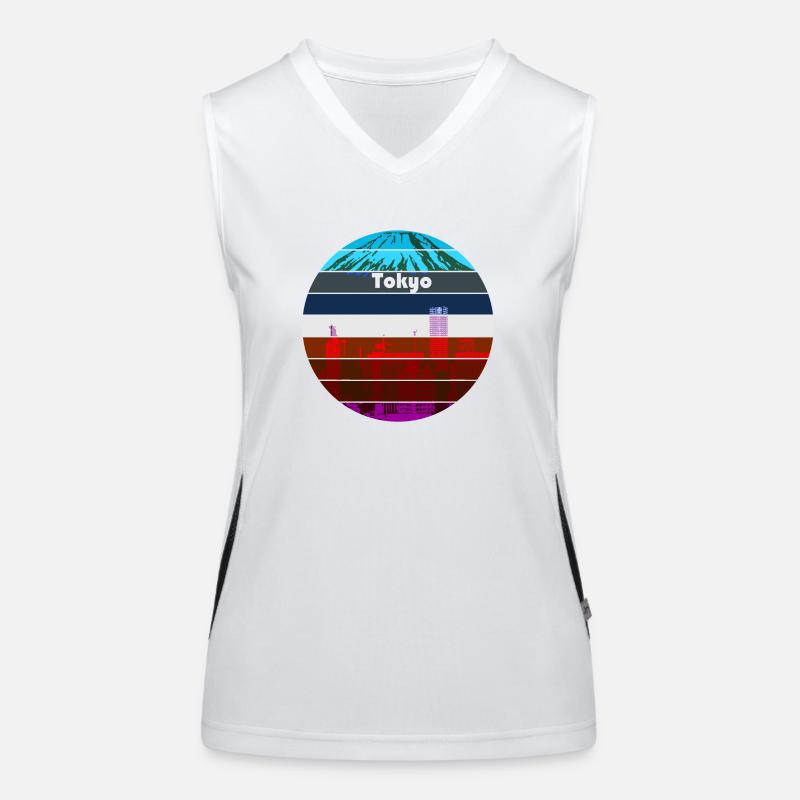 Tokyo Women's Functional Contrast Tank Top