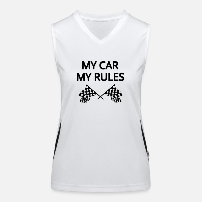 Car Women's Functional Contrast Tank Top