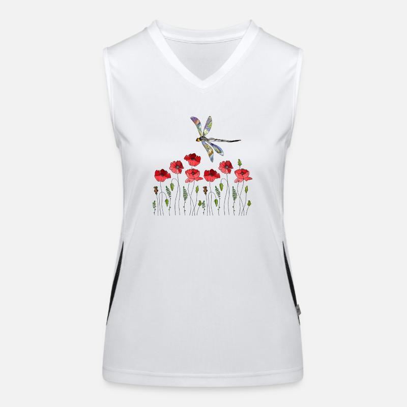 Libelle Funktionelles Kontrast-Tank Top für Frauen