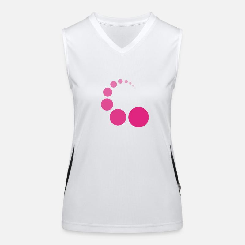 CIRCIRCLE PINK Women's Functional Contrast Tank Top