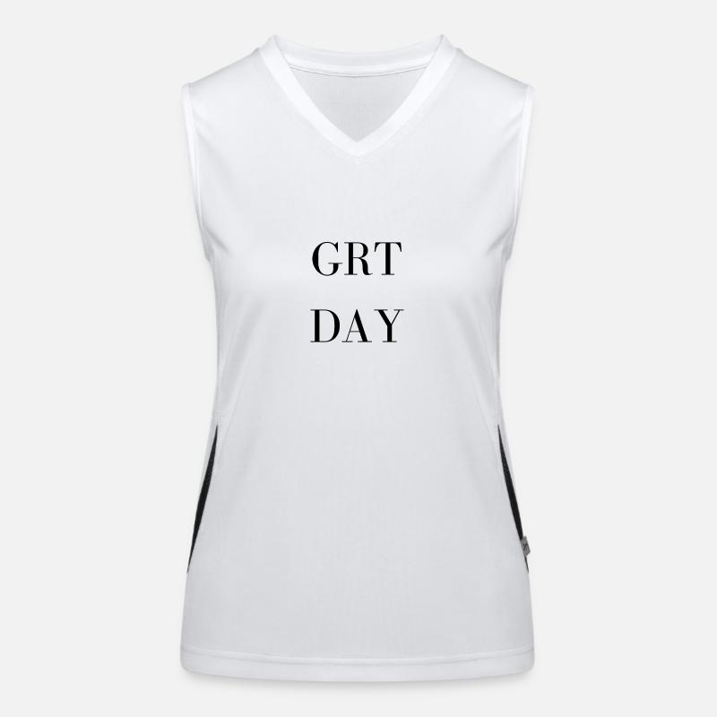 GREAT DAY! Funktionelles Kontrast-Tank Top für Frauen