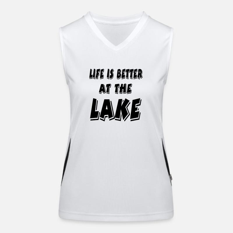 See Funktionelles Kontrast-Tank Top für Frauen