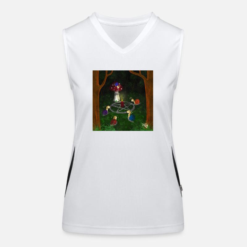 Summon snails Funktionelles Kontrast-Tank Top für Frauen