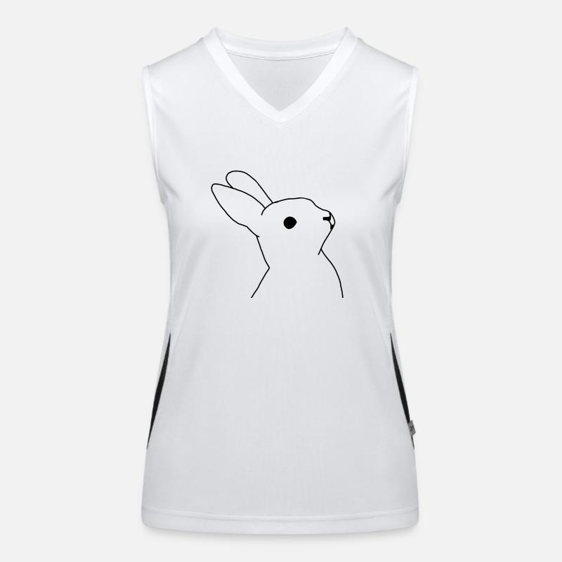 Lapin Débardeur respirant contrasté Femme