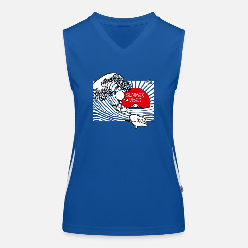 Summer Vibes Doddle Women's Functional Contrast Tank Top