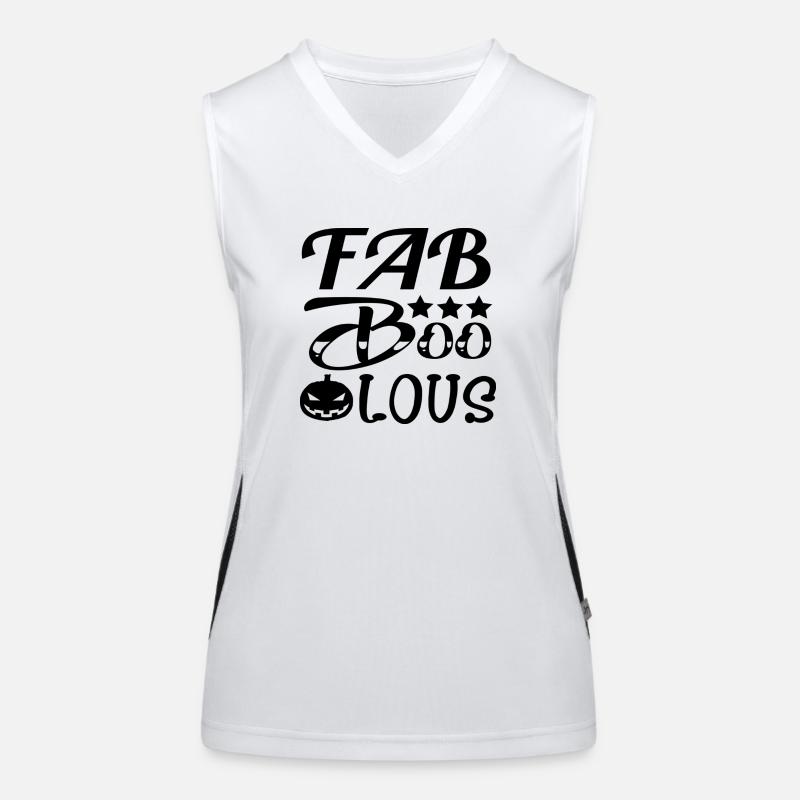 Faboolous Halloween Funktionelles Kontrast-Tank Top für Frauen