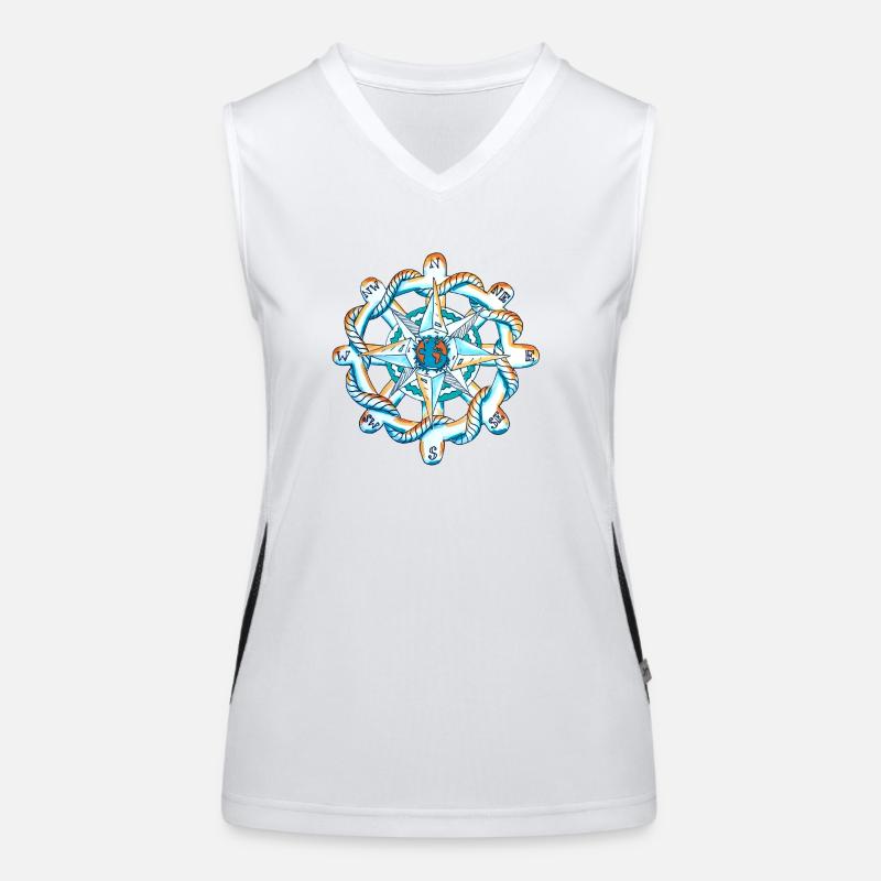 sailing Funktionelles Kontrast-Tank Top für Frauen