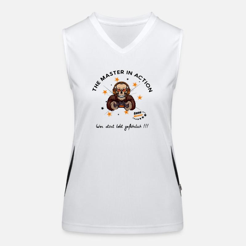 Game Master in Action Women's Functional Contrast Tank Top