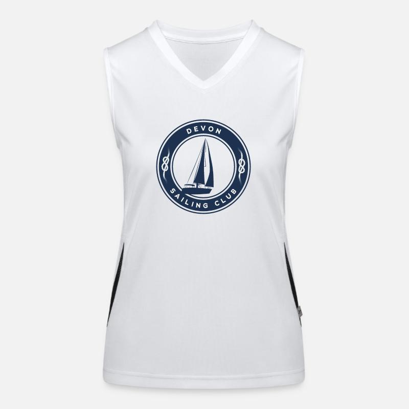 Devon Segeln Funktionelles Kontrast-Tank Top für Frauen