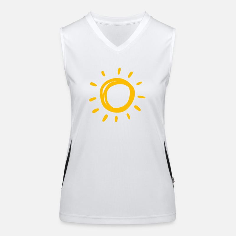 Dim 2 Débardeur respirant contrasté Femme