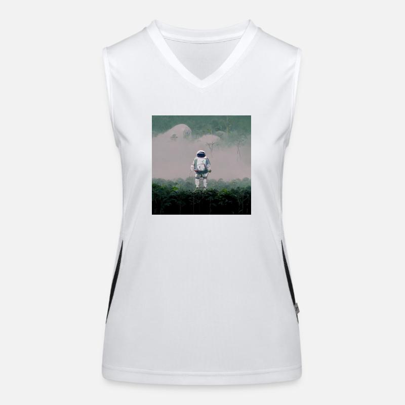 Lonely Voyager 064 Funktionelles Kontrast-Tank Top für Frauen