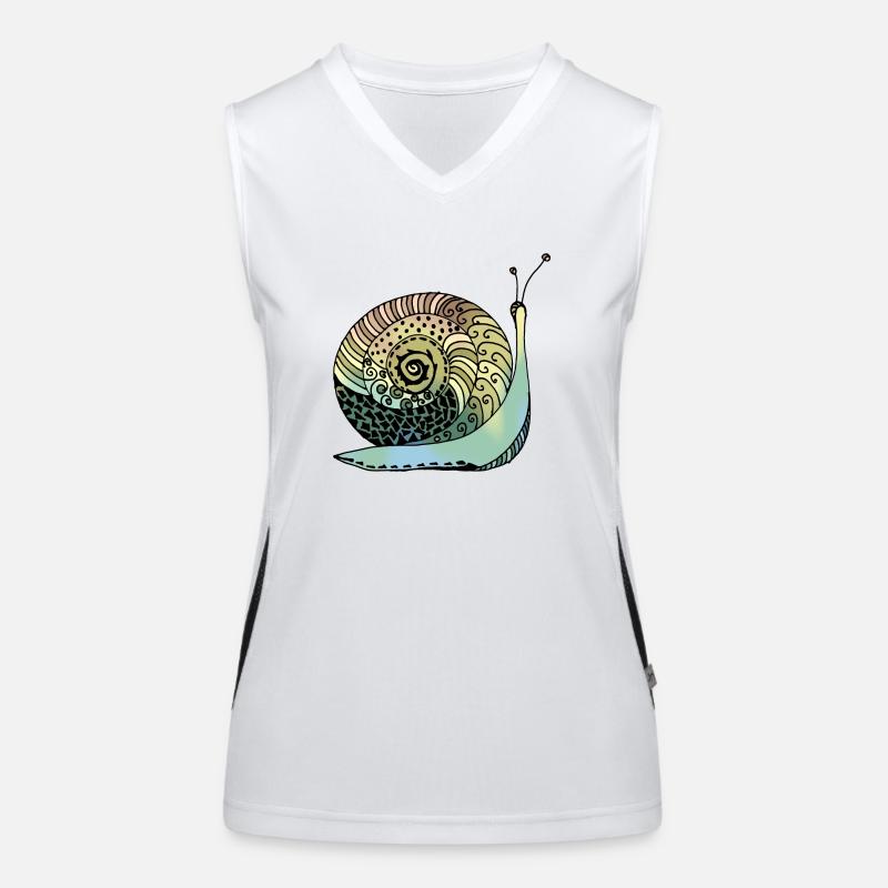 Snail Women's Functional Contrast Tank Top