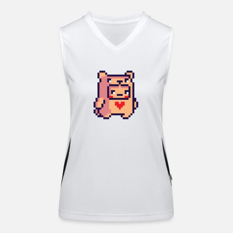 Pixel Débardeur respirant contrasté Femme