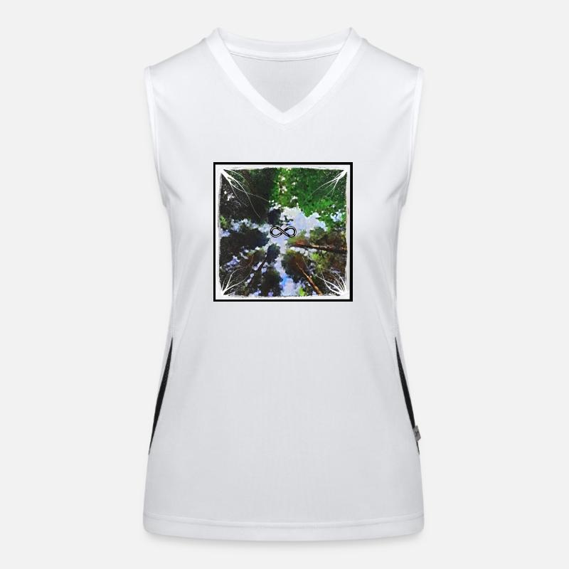 Infinity Forest Women's Functional Contrast Tank Top