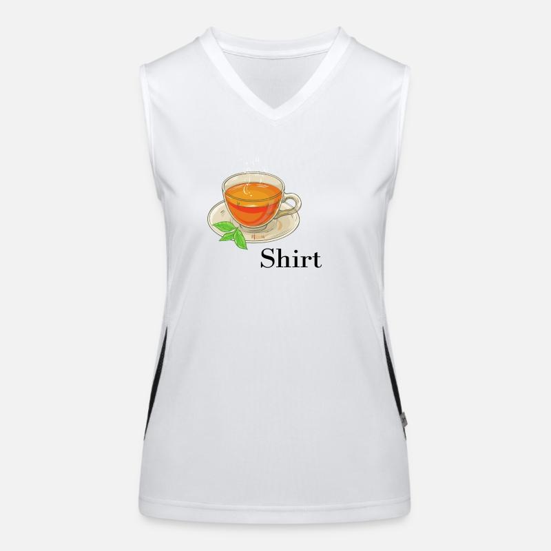 Tee-Hemd Funktionelles Kontrast-Tank Top für Frauen