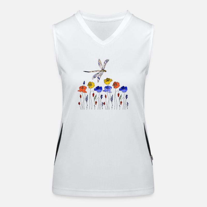 Libelle Funktionelles Kontrast-Tank Top für Frauen