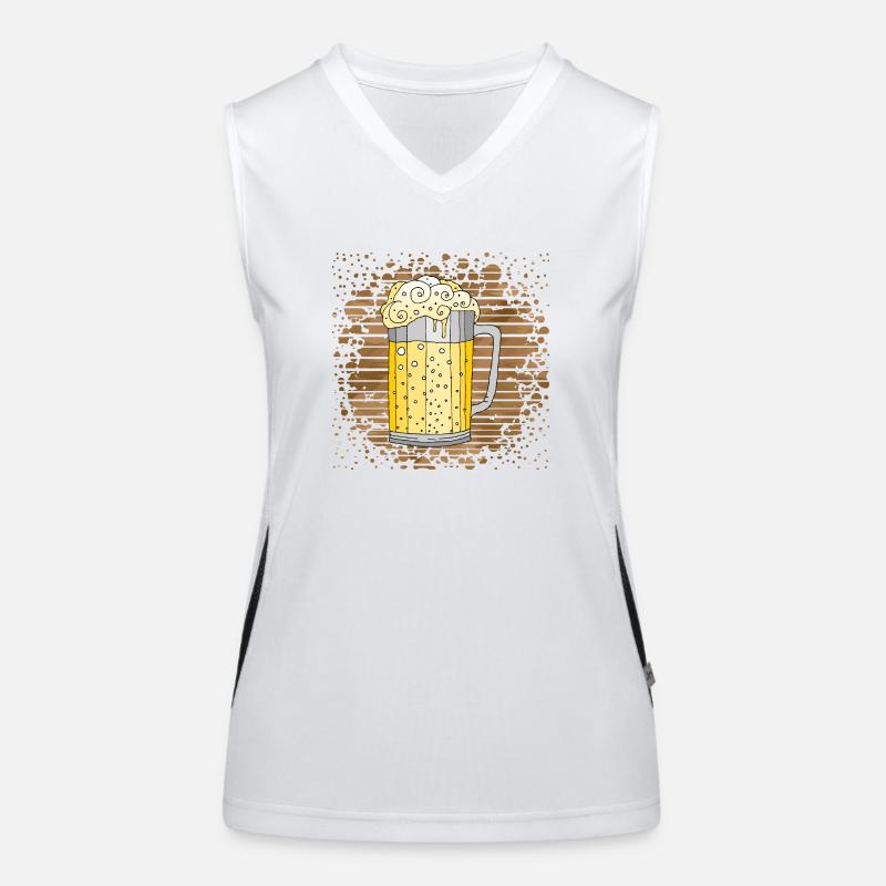 Becher Funktionelles Kontrast-Tank Top für Frauen