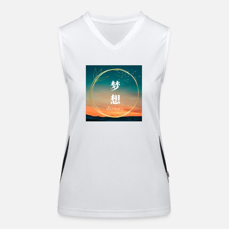Dreams Sunset Women's Functional Contrast Tank Top