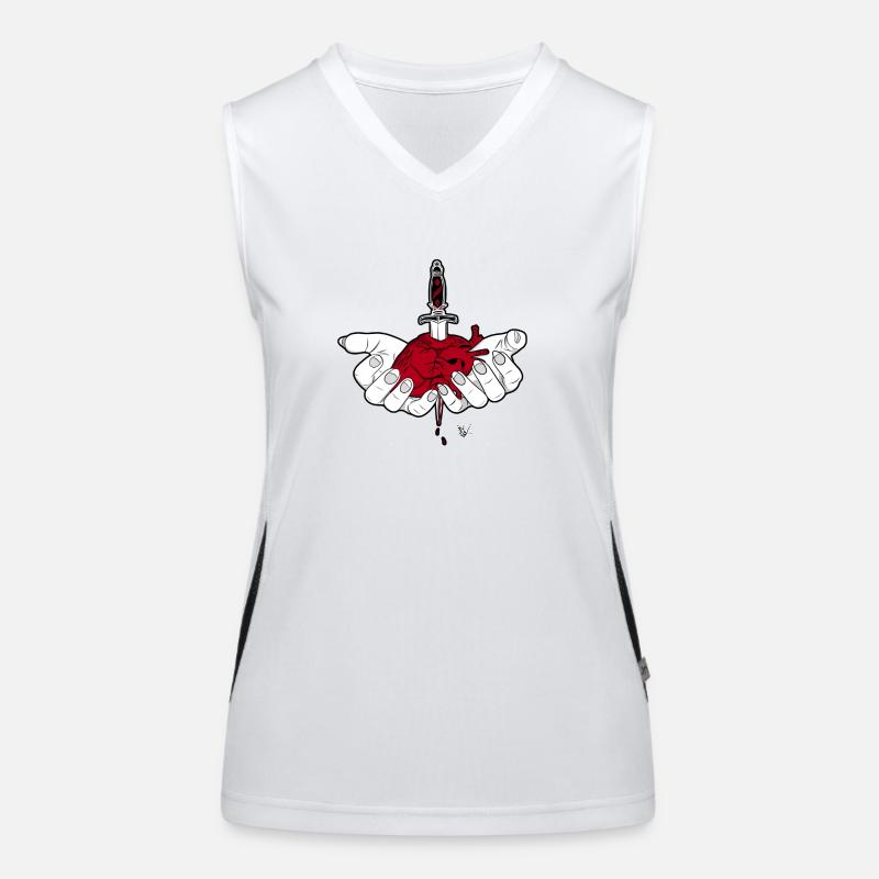 Heartache. Women's Functional Contrast Tank Top