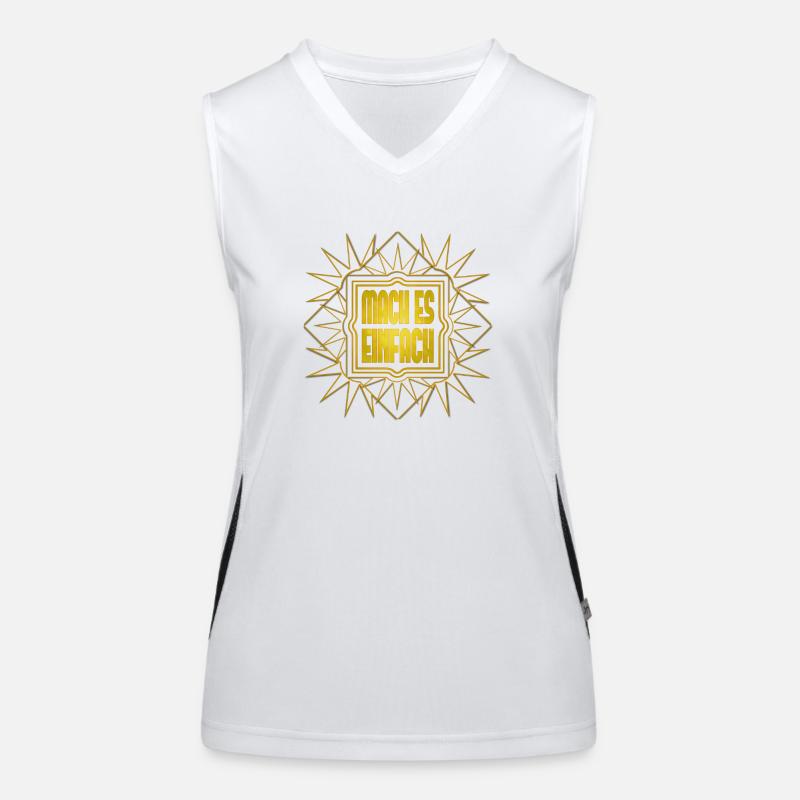Just do it - now - start - motivation Women's Functional Contrast Tank Top