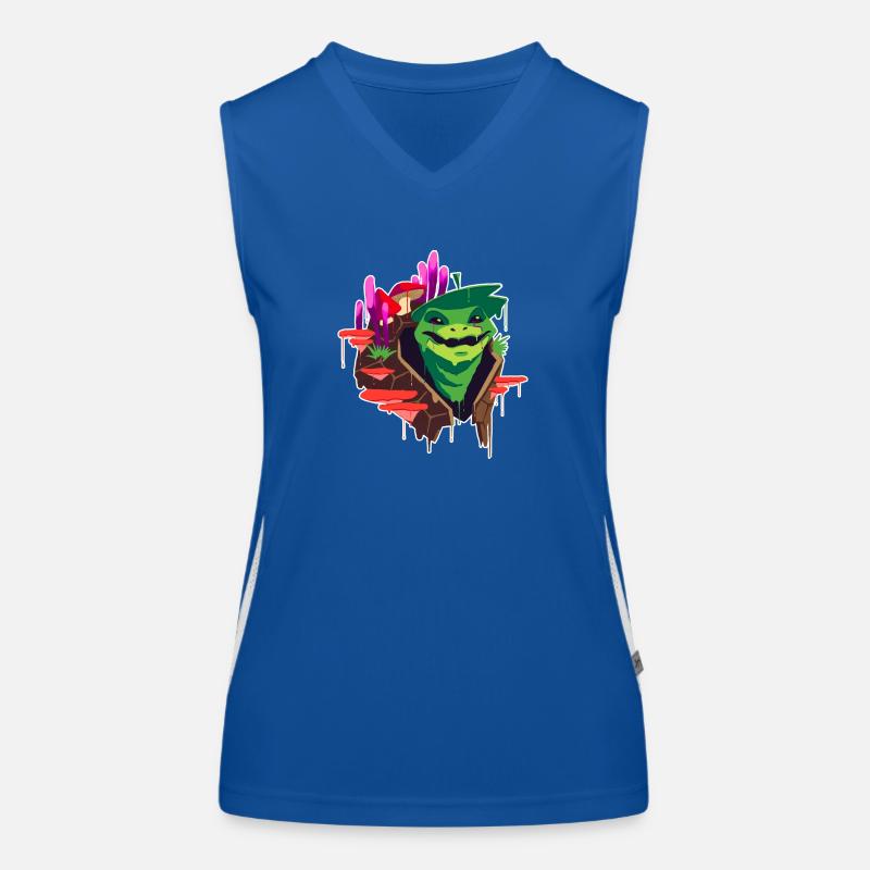 Un beau druide de Spore Circle Design Débardeur respirant contrasté Femme