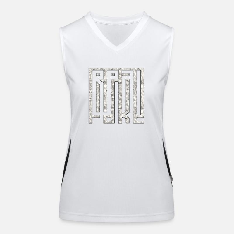 penser fausses pensées positives méditation heureuse Débardeur respirant contrasté Femme