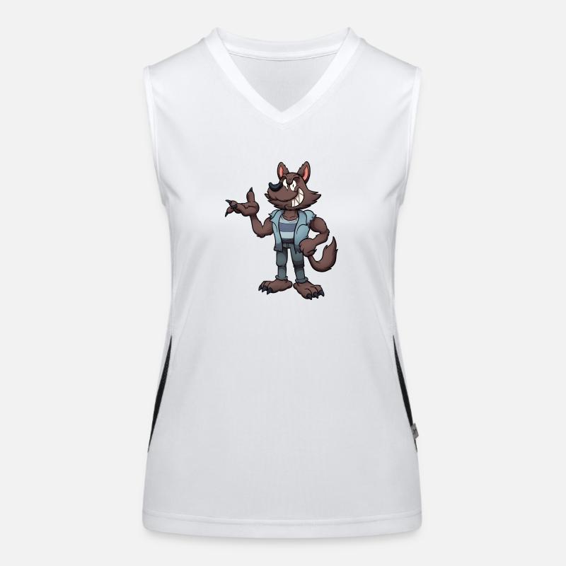 Evil Werewolf Women's Functional Contrast Tank Top