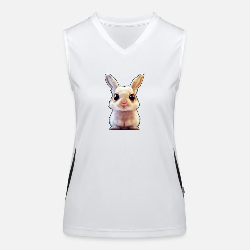 Lapin mignon Débardeur respirant contrasté Femme