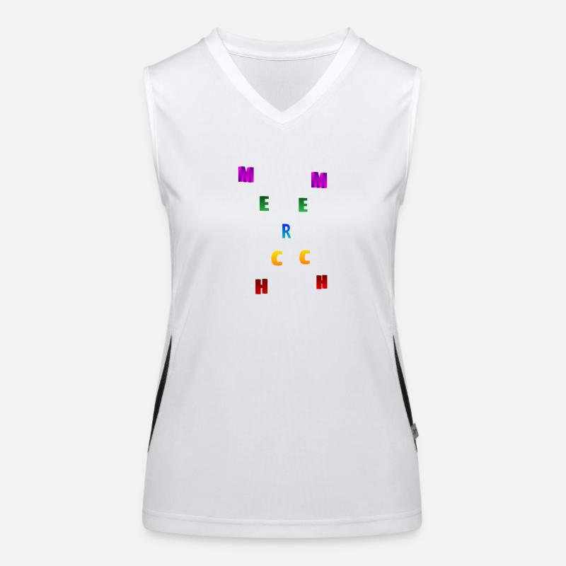 Merch Merch 2 Funktionelles Kontrast-Tank Top für Frauen