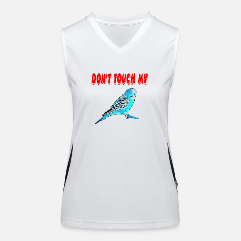 Perruche ondulée Débardeur respirant contrasté Femme