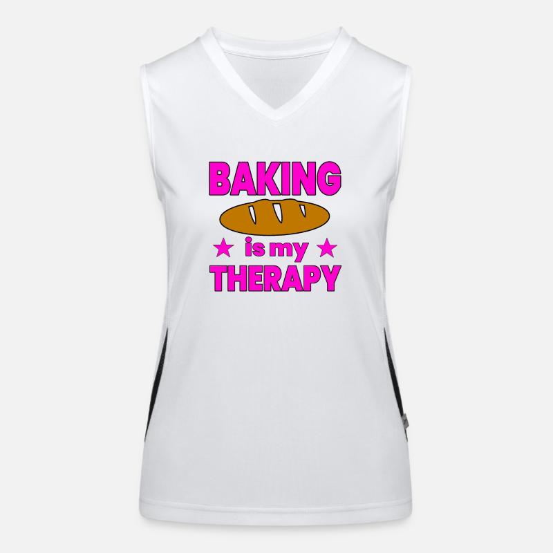 Backen Funktionelles Kontrast-Tank Top für Frauen