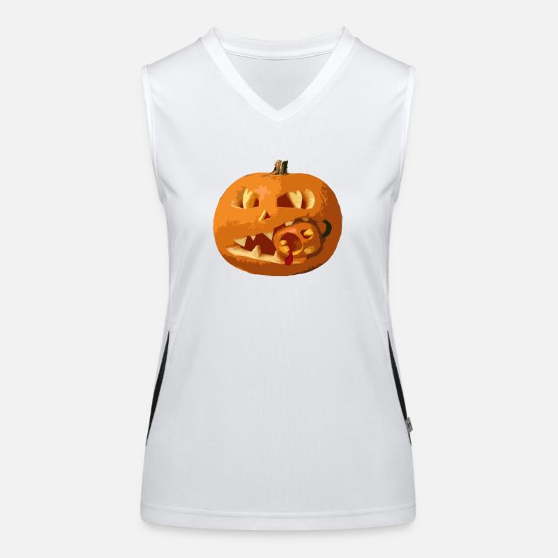 Cannibal pumpkin Women's Functional Contrast Tank Top