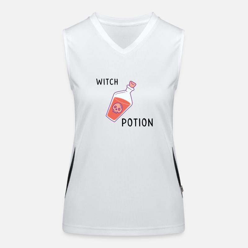 Potion de sorcière Débardeur respirant contrasté Femme